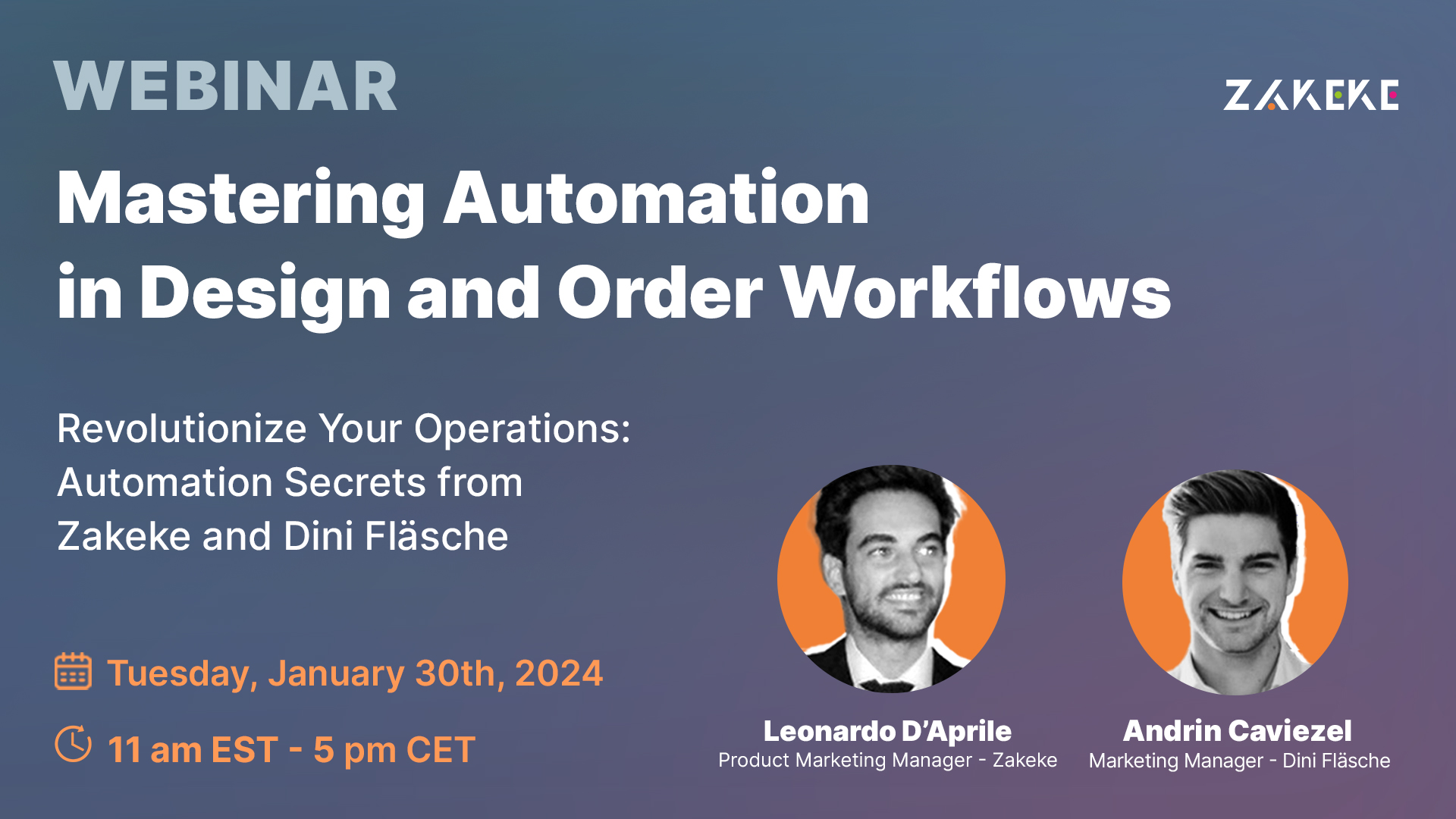 [Webinar] How to Master Automation in Design and Order Management | Zakeke